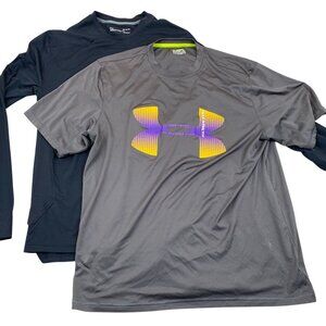Under Armour Mens T-Shirts Medium HeatGear Loose & Fitted
